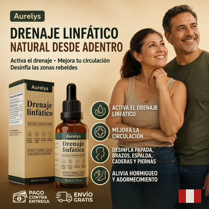 Aceite Drenaje Linfático – La Solución Natural Más Potente para Desinflamar tu Cuerpo y Reactivar tu Circulación