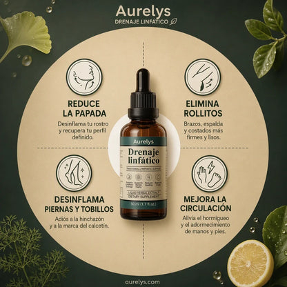 Aceite Drenaje Linfático – La Solución Natural Más Potente para Desinflamar tu Cuerpo y Reactivar tu Circulación